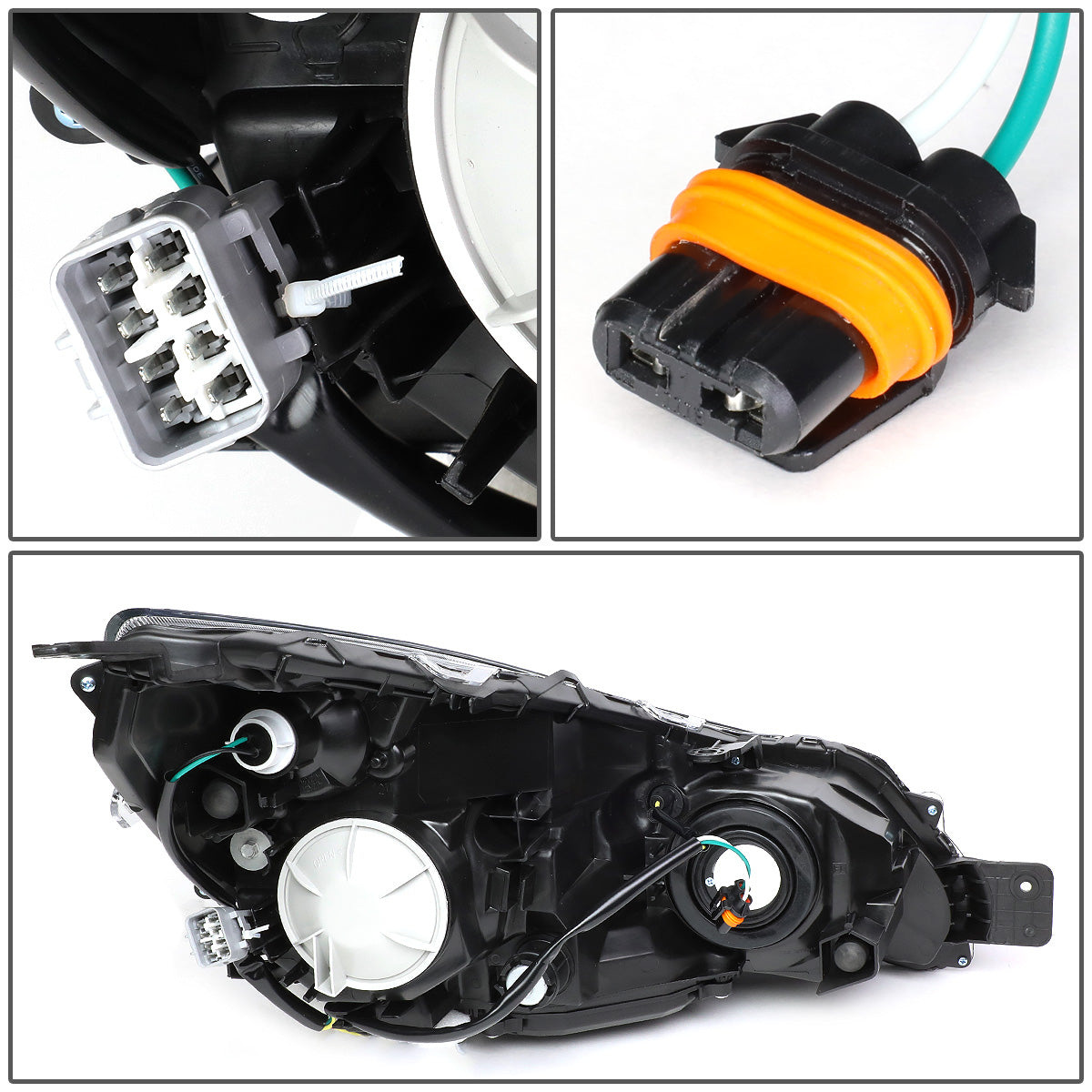 FAROS OE STYLE - 10-14 SUBARU OUTBACK / 10-14 SUBARU LEGACY - USES 9005 HIGH/H1 LOW BEAM BULBS - LEFT