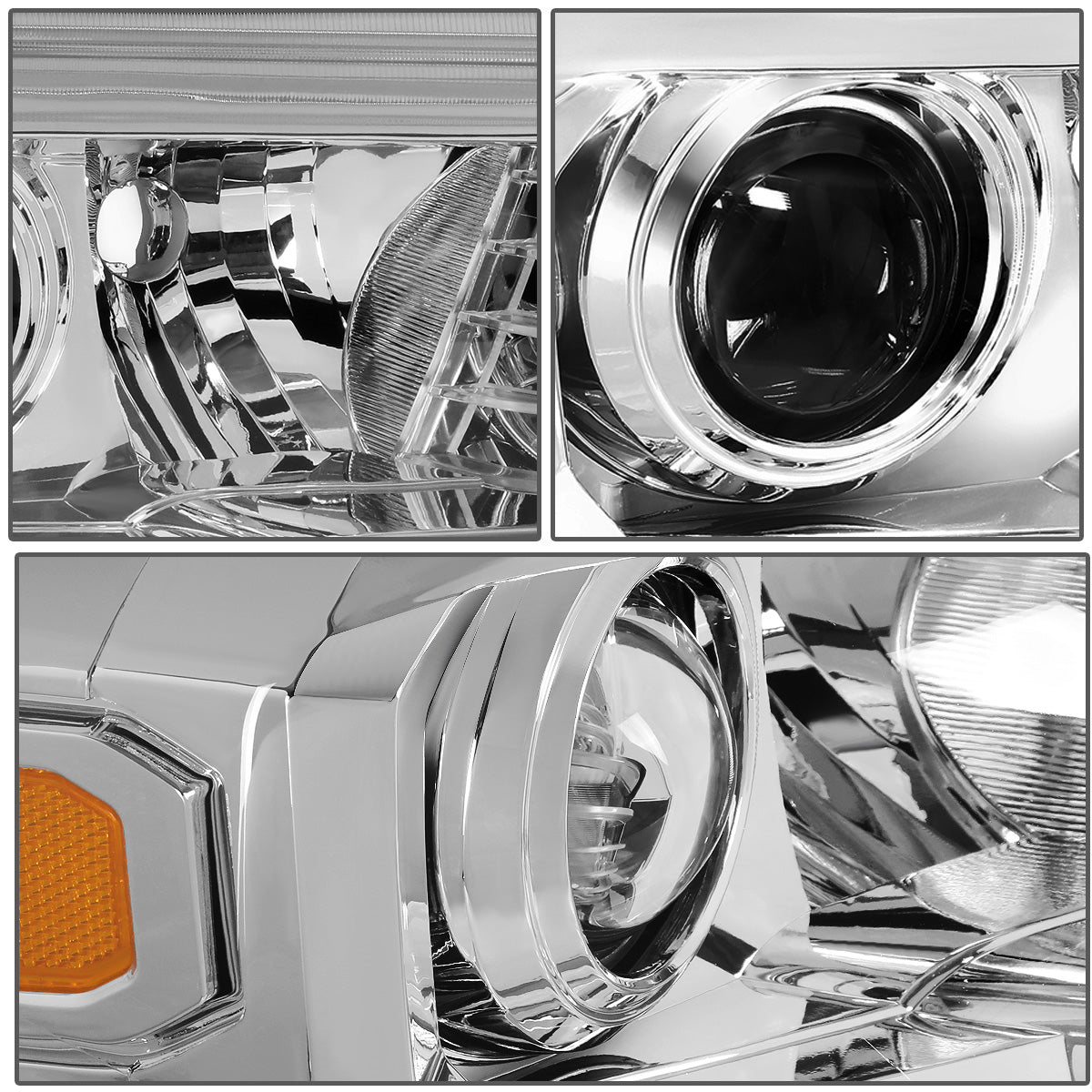 FAROS OE STYLE - 16-18 TOYOTA TACOMA - FITS MODELS W/O LED RUNNING LIGHTS - W/O FOG LAMPS - H11 LOW / H9 HIGH / 7440 SIGNAL / 2825 MARKER - RIGHT