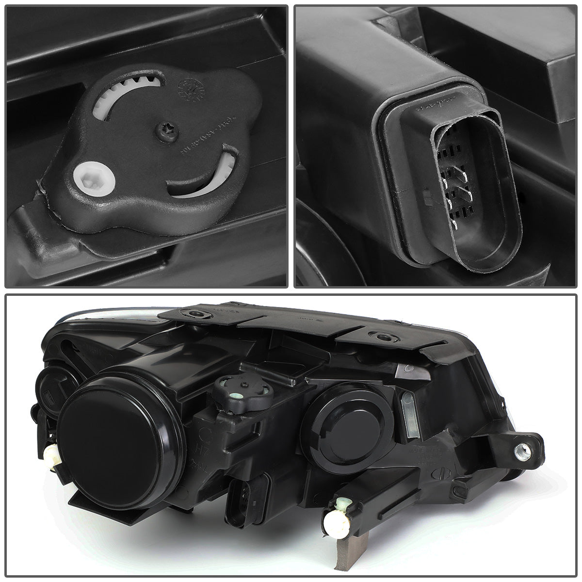 FAROS OE STYLE - 06-10 VOLKWAGEN PASSAT - FITS MODELS W/ HALOGEN HEADLIGHTS - H7 LOW BEAM / H7 HIGH BEAM - LEFT