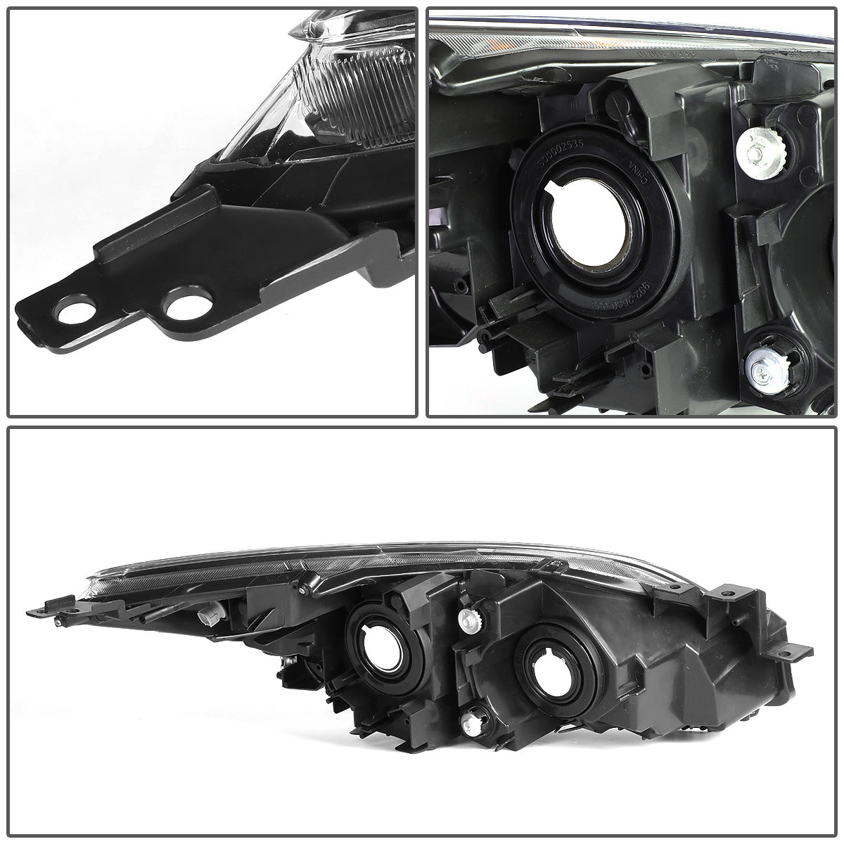 FAROS OE STYLE - 10-13 MAZDA 3 - ONLY FITS MODELS W/ HALOGEN HEADLIGHTS - 9005 HIGH / H11 LOW - LEFT