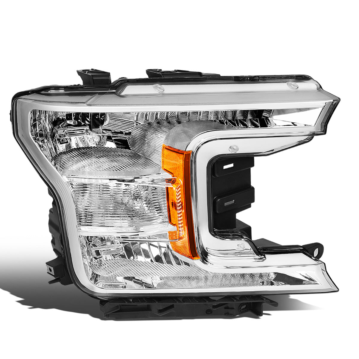 FAROS OE STYLE - 18-20 FORD F-150 - FITS MODELS W/ HALOGEN HEADLIGHTS ONLY - 9005 HIGH / H11 LOW BEAM / 7444NA TURN SIGNAL - RIGHT