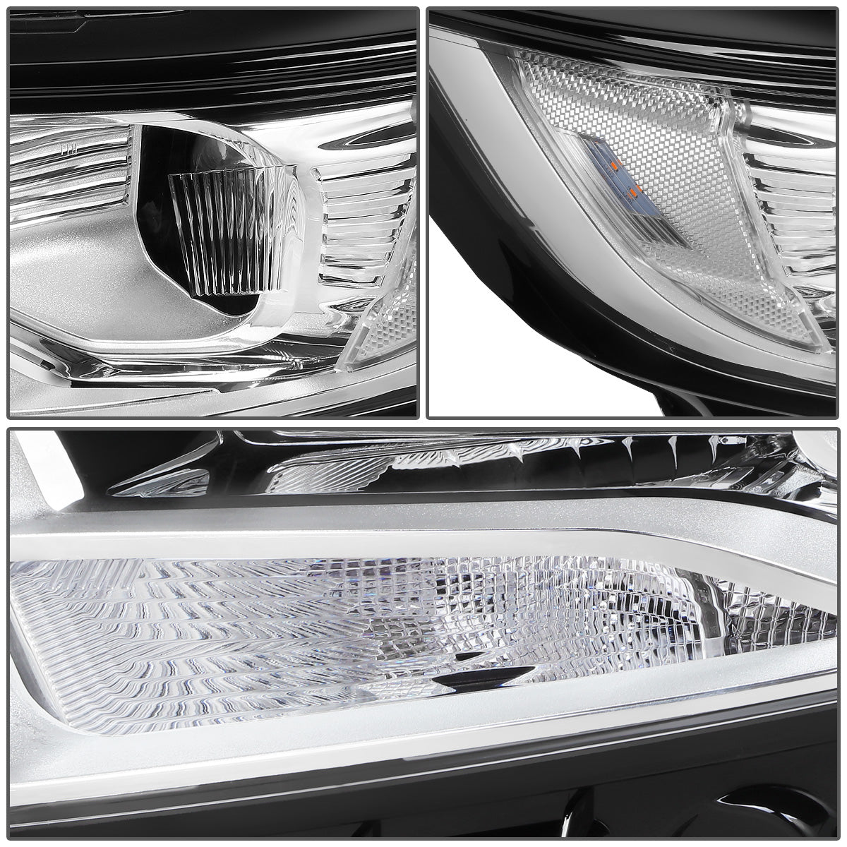 FAROS OE STYLE - 15-18 FORD EDGE - USES 9005 HIGH/H7 LOW BEAM BULBS - RIGHT