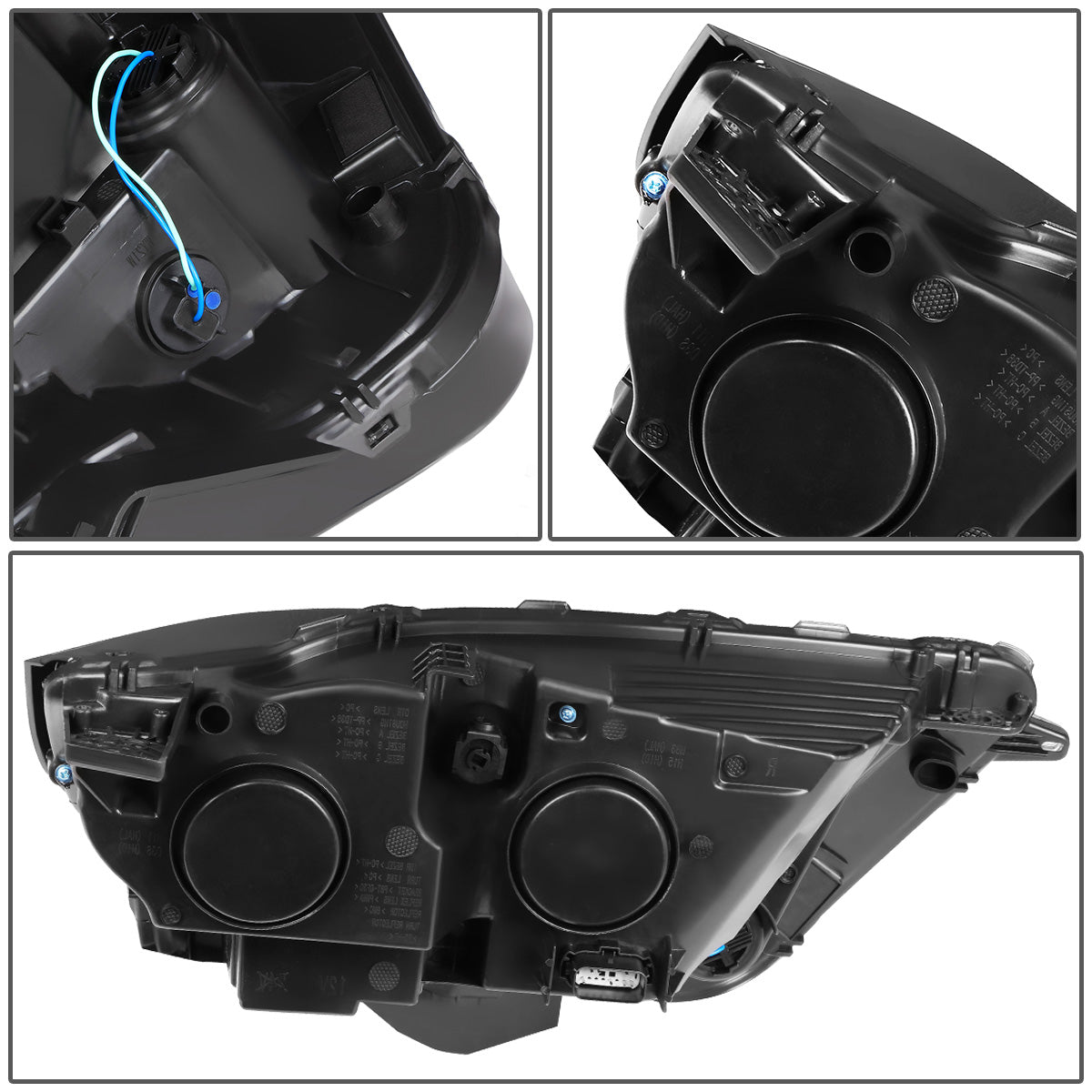 FAROS OE STYLE - 15-18 FORD EDGE - USES 9005 HIGH/H7 LOW BEAM BULBS - RIGHT