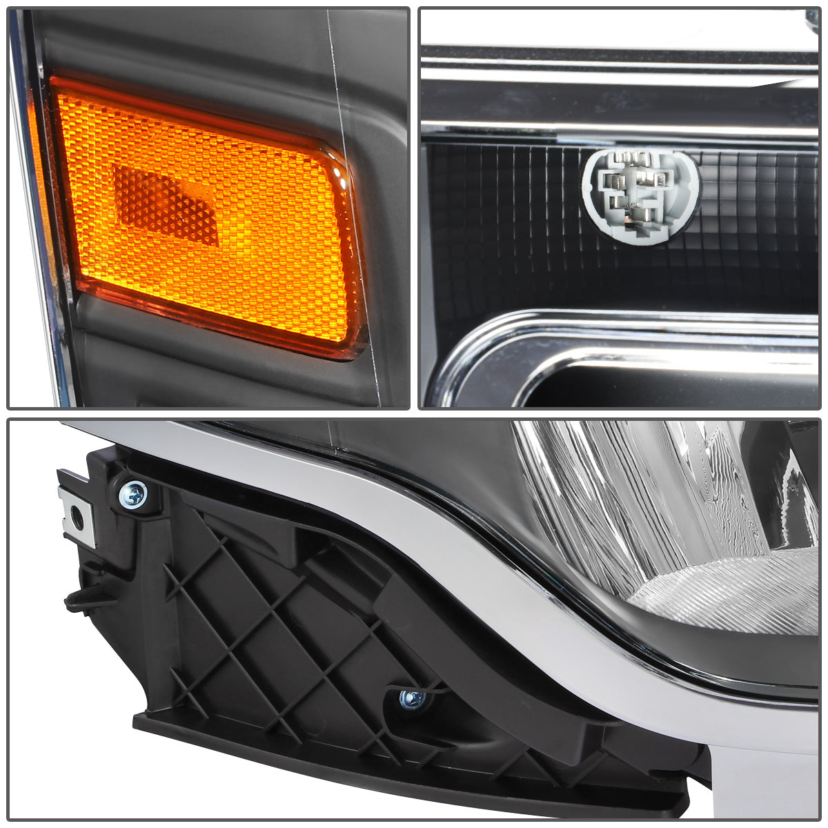 FAROS OE STYLE - 13-19 FORD FLEX - H13 HIGH & LOW BEAM / 3457A TURN SIGNAL / 168NA MARKER - RIGHT