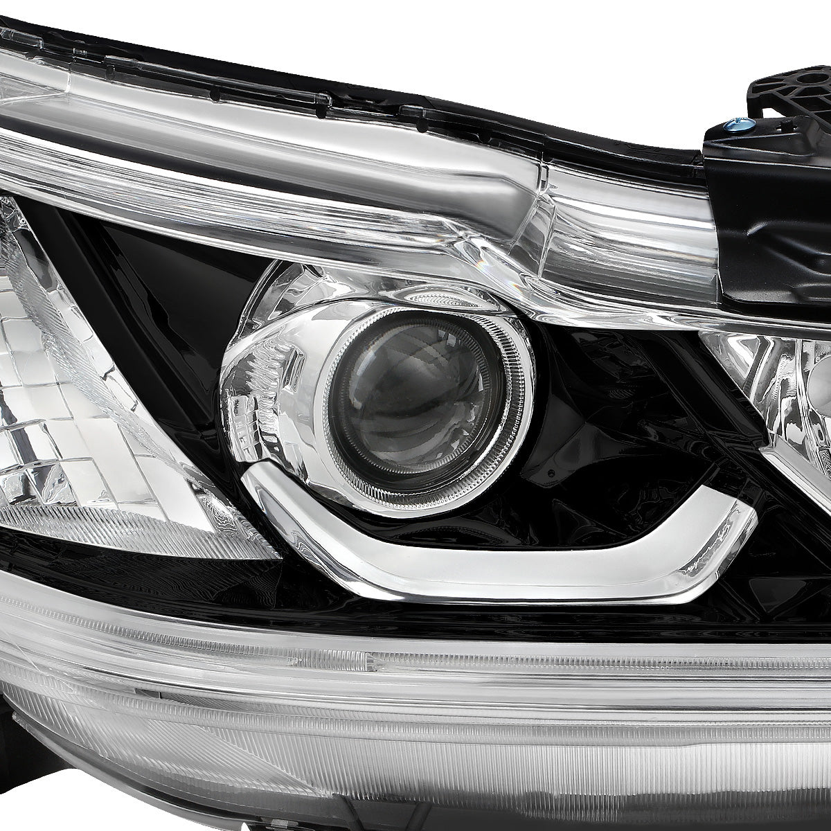 FAROS OE STYLE - 16-17 HONDA ACCORD SEDAN - FITS EX EX-L SE SPORT MODELS W/ HALOGEN HEADLIGHTS & LED DRL - H11 LOW / 9005 HIGH / 7444NA SIGNAL - RIGHT