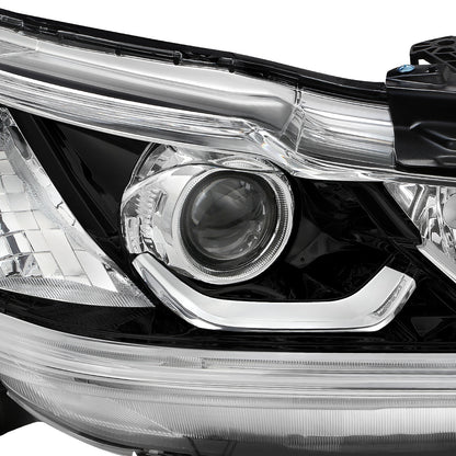 FAROS OE STYLE - 16-17 HONDA ACCORD SEDAN - FITS EX EX-L SE SPORT MODELS W/ HALOGEN HEADLIGHTS & LED DRL - H11 LOW / 9005 HIGH / 7444NA SIGNAL - RIGHT