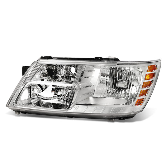 FAROS OE STYLE - 09-20 DODGE JOURNEY - USES 9005 HIGH/9006 LOW BEAM BULBS - CHROME HOUSING - LEFT