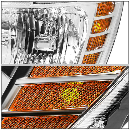 FAROS OE STYLE - 09-20 DODGE JOURNEY - USES 9005 HIGH/9006 LOW BEAM BULBS - CHROME HOUSING - LEFT