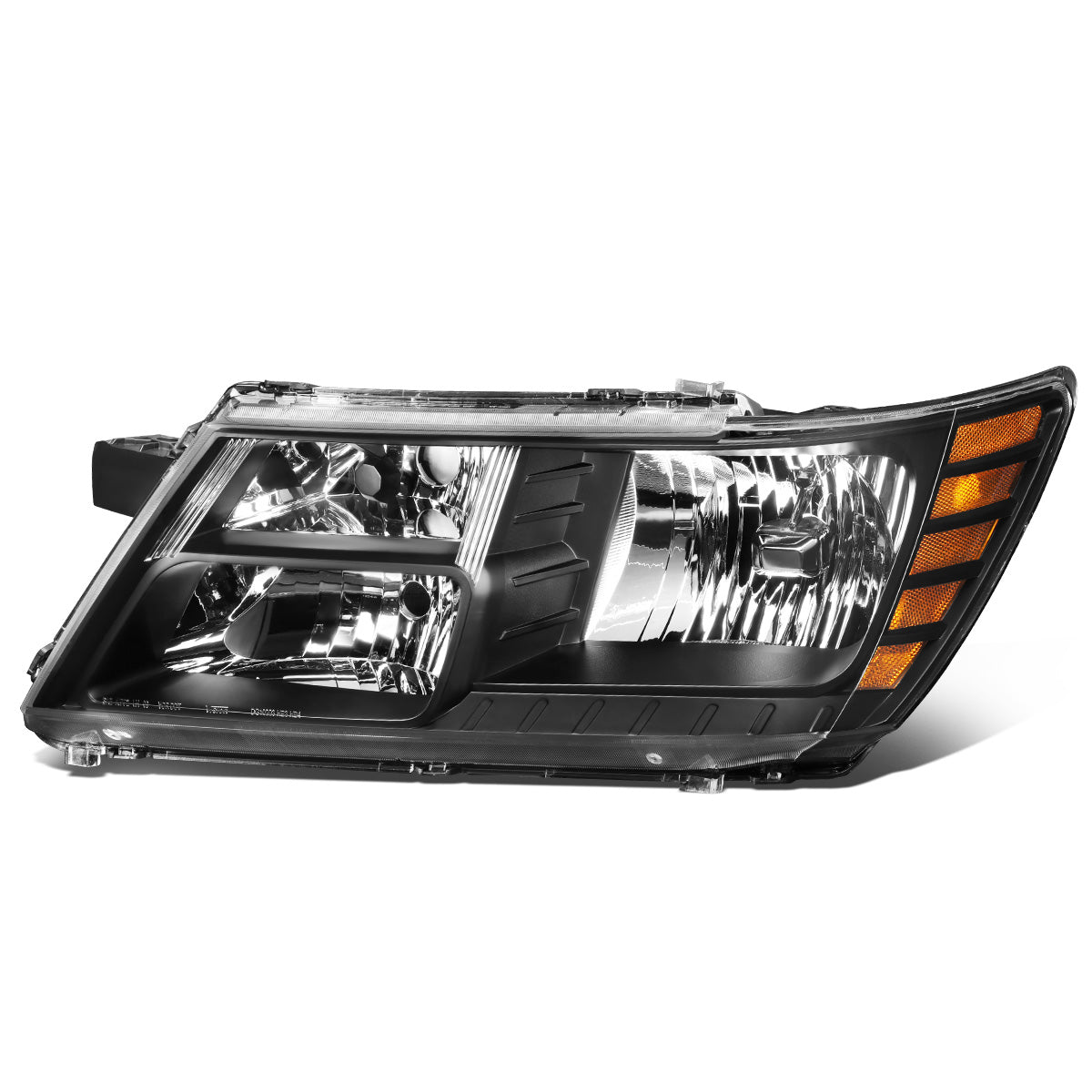 FAROS OE STYLE - 09-20 DODGE JOURNEY - USES 9005 HIGH/9006 LOW BEAM BULBS - BLACK HOUSING - LEFT