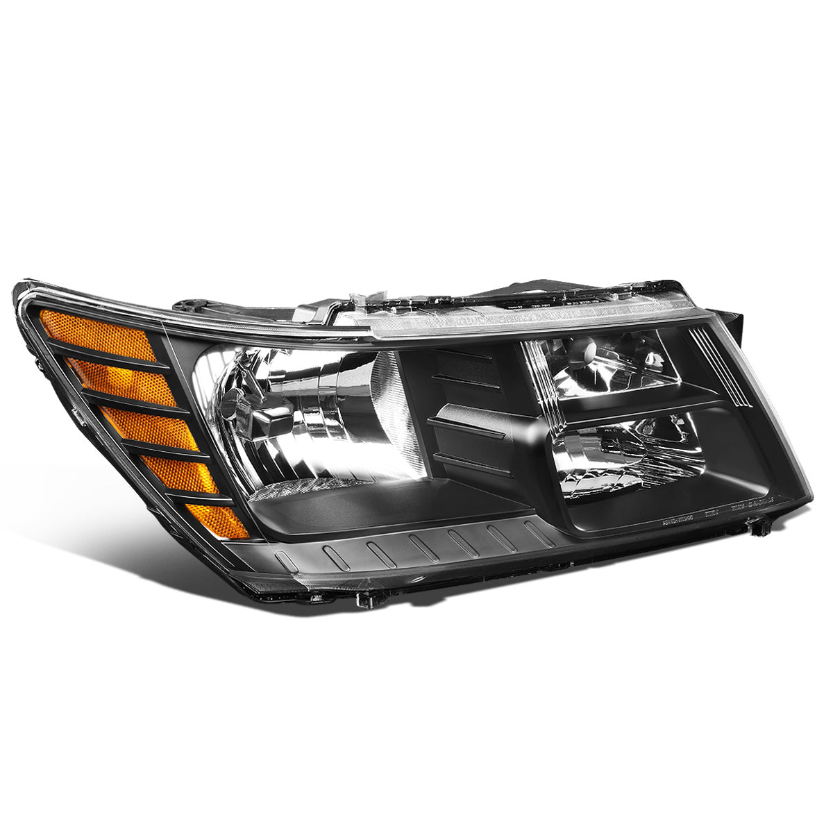 FAROS OE STYLE - 09-20 DODGE JOURNEY - USES 9005 HIGH/9006 LOW BEAM BULBS - BLACK HOUSING - RIGHT