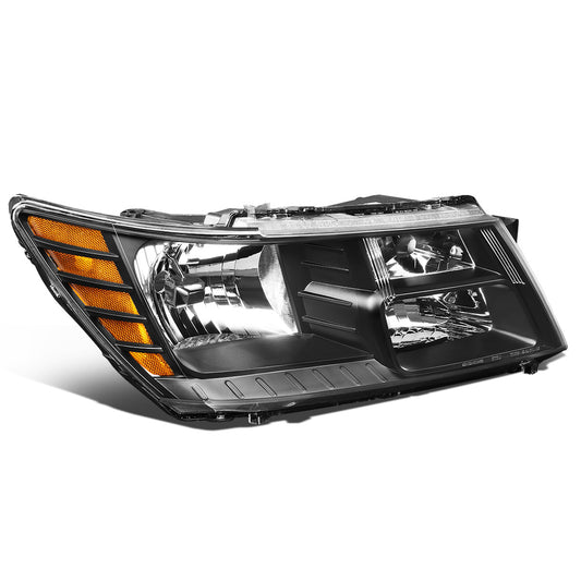FAROS OE STYLE - 09-20 DODGE JOURNEY - USES 9005 HIGH/9006 LOW BEAM BULBS - BLACK HOUSING - RIGHT
