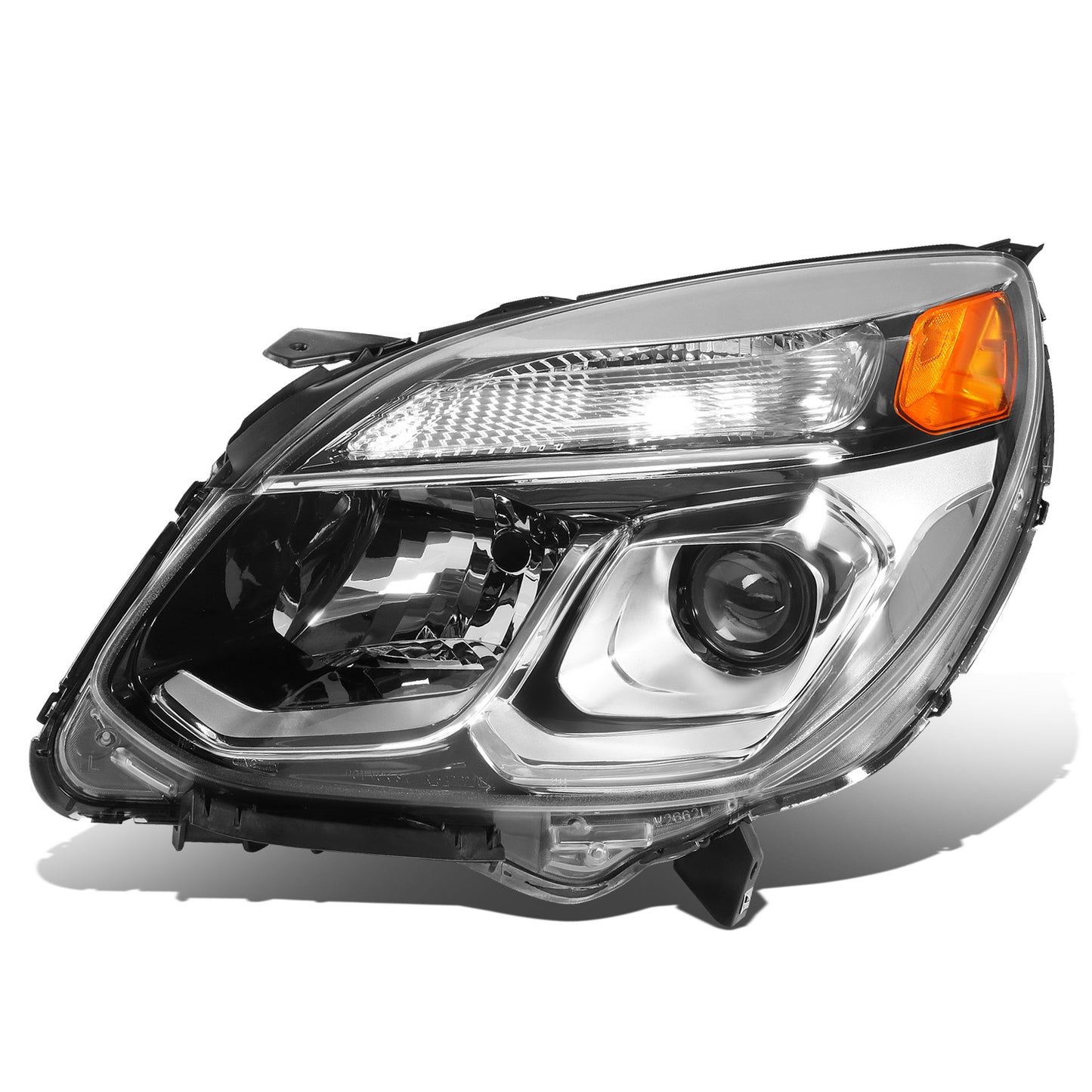 FAROS 16-17 CHEVROLET EQUINOX - USES 9005 HIGH / H11 LOW BEAM BULBS / 7444NA SIGNAL - LEFT - OE STYLE - CHROME