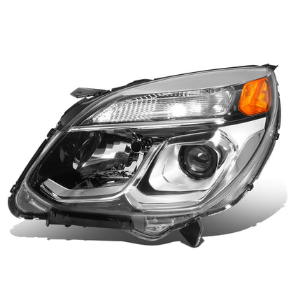 FAROS 16-17 CHEVROLET EQUINOX - USES 9005 HIGH / H11 LOW BEAM BULBS / 7444NA SIGNAL - LEFT - OE STYLE - CHROME