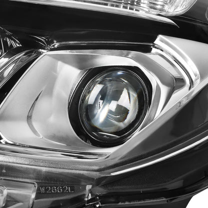 FAROS 16-17 CHEVROLET EQUINOX - USES 9005 HIGH / H11 LOW BEAM BULBS / 7444NA SIGNAL - LEFT - OE STYLE - CHROME