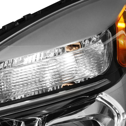 FAROS 16-17 CHEVROLET EQUINOX - USES 9005 HIGH / H11 LOW BEAM BULBS / 7444NA SIGNAL - LEFT - OE STYLE - CHROME
