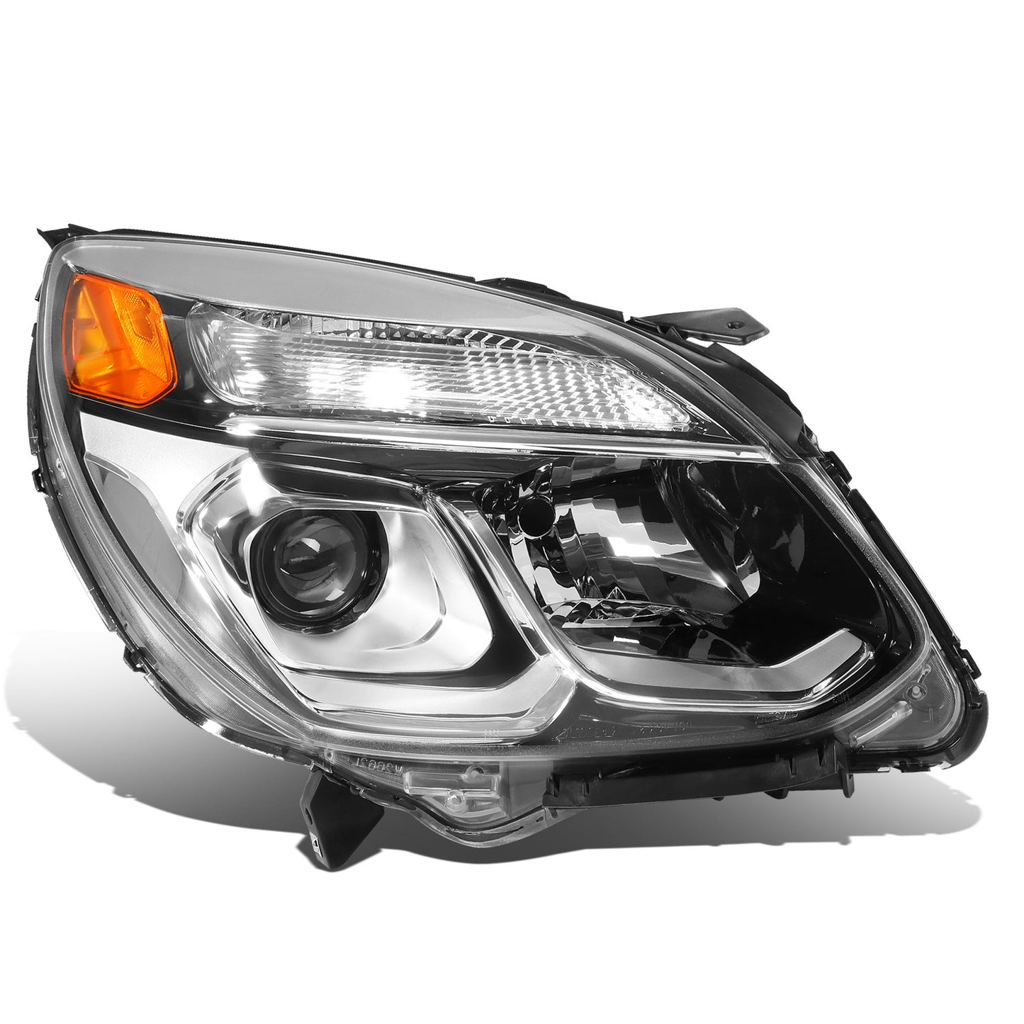 FAROS 16-17 CHEVROLET EQUINOX - USES 9005 HIGH / H11 LOW BEAM BULBS / 7444NA SIGNAL - RIGHT - OE STYLE - CHROME