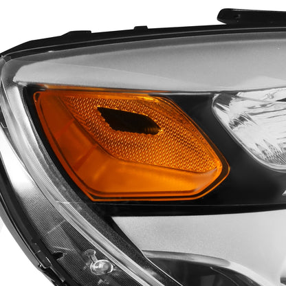 FAROS 16-17 CHEVROLET EQUINOX - USES 9005 HIGH / H11 LOW BEAM BULBS / 7444NA SIGNAL - RIGHT - OE STYLE - CHROME