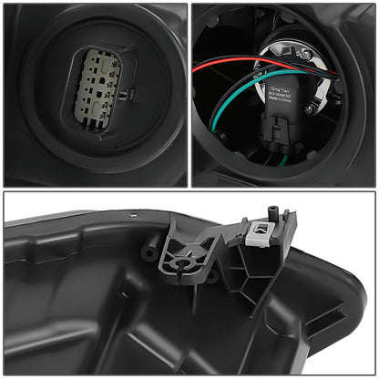 FAROS OE STYLE - 18-21 CHEVROLET EQUINOX - FITS MODELS WITH FACTORY HALOGEN HEADLIGHTS - 9012 HIGH / LOW BEAM / 7444NA TURN SIGNAL - BLACK HOUSING - LEFT