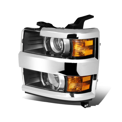 FAROS OE STYLE - 15-19 CHEVY SILVERADO 2500HD / 15-19 CHEVY SILVERADO 3500HD - 9005 HIGH / H11 LOW / 7443A SIGNAL - LEFT