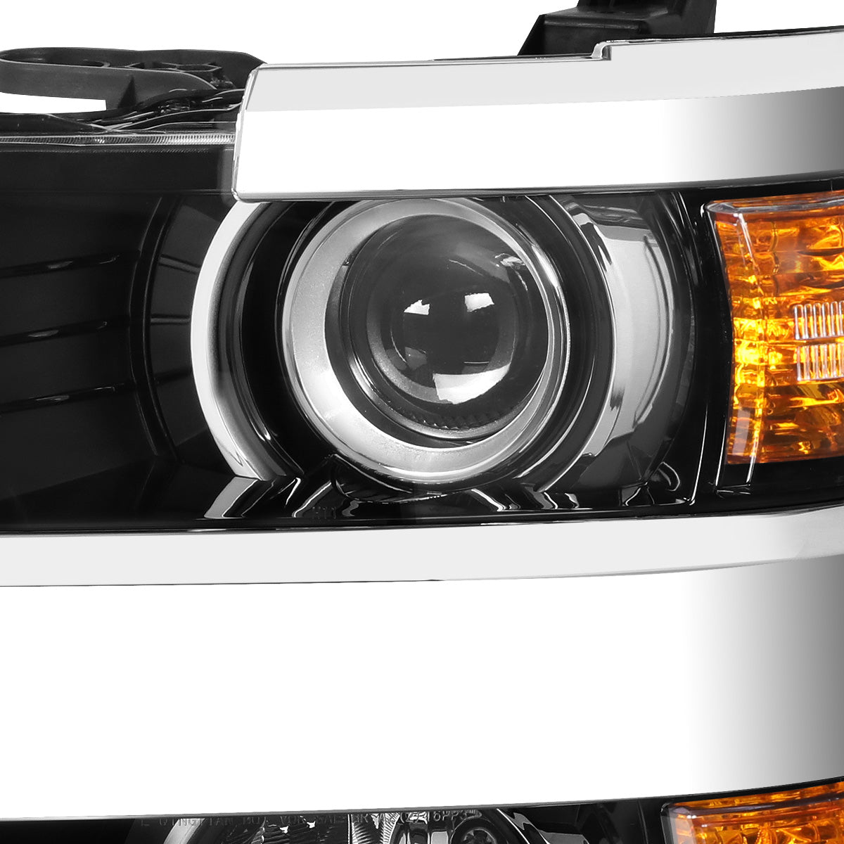 FAROS OE STYLE - 15-19 CHEVY SILVERADO 2500HD / 15-19 CHEVY SILVERADO 3500HD - 9005 HIGH / H11 LOW / 7443A SIGNAL - LEFT