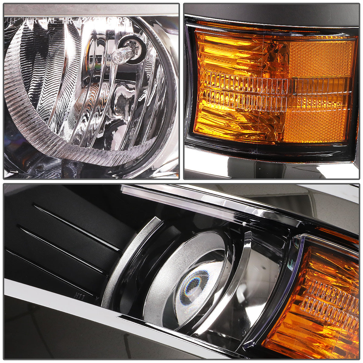 FAROS OE STYLE - 15-19 CHEVY SILVERADO 2500HD / 15-19 CHEVY SILVERADO 3500HD - 9005 HIGH / H11 LOW / 7443A SIGNAL - LEFT