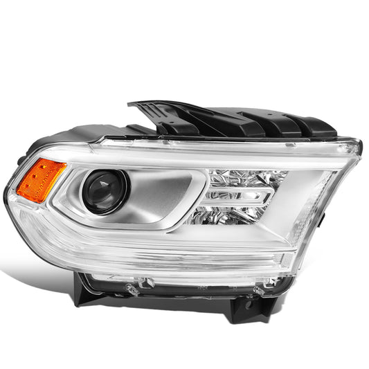 FAROS OE STYLE - 14-20 DODGE DURANGO - FITS MODELS W/ HALOGEN HEADLIGHTS WITHOUT LED DRL ONLY - 9005 HIGH & LOW BEAM / 3157 SIGNAL - RIGHT