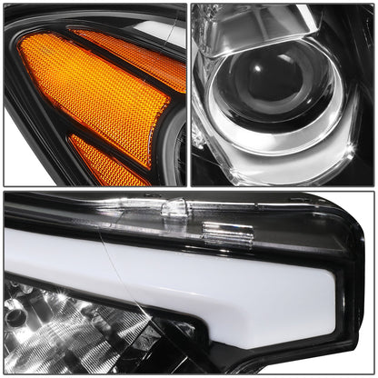 FAROS OE STYLE - 14-16 KIA FORTE, FORTE KOUP, FORTE 5 - FITS HALOGEN MODELS W/O LED DRL ONLY - H1 HIGH / H7 LOW / 2357A SIGNAL - RIGHT