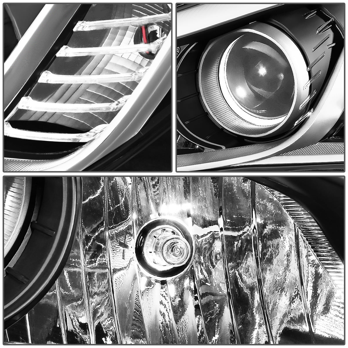 FAROS OE STYLE - 15-17 HYUNDAI SONATA - FITS MODELS W/ HALOGEN HEADLIGHTS - 9005 HIGH BEAM / H7 LOW BEAM / 2357A SIGNAL - LEFT