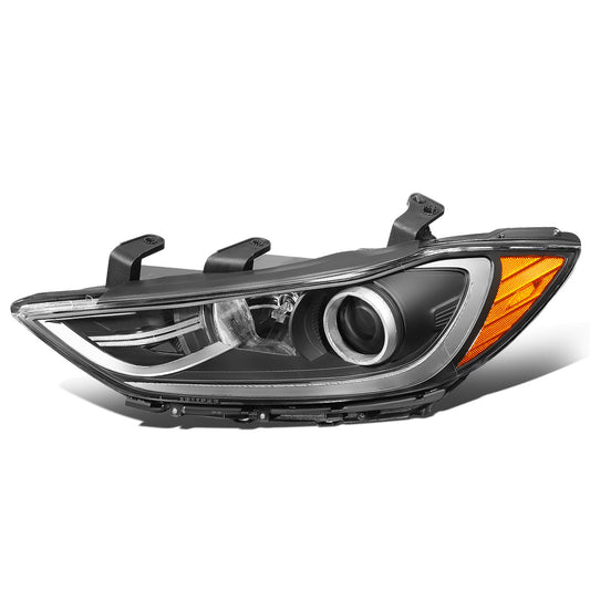 FAROS OE STYLE - 17-18 HYUNDAI ELANTRA SEDAN W/ TECH PACKAGE - 9005 HIGH / H7 LOW PY21W SIGNAL - LEFT