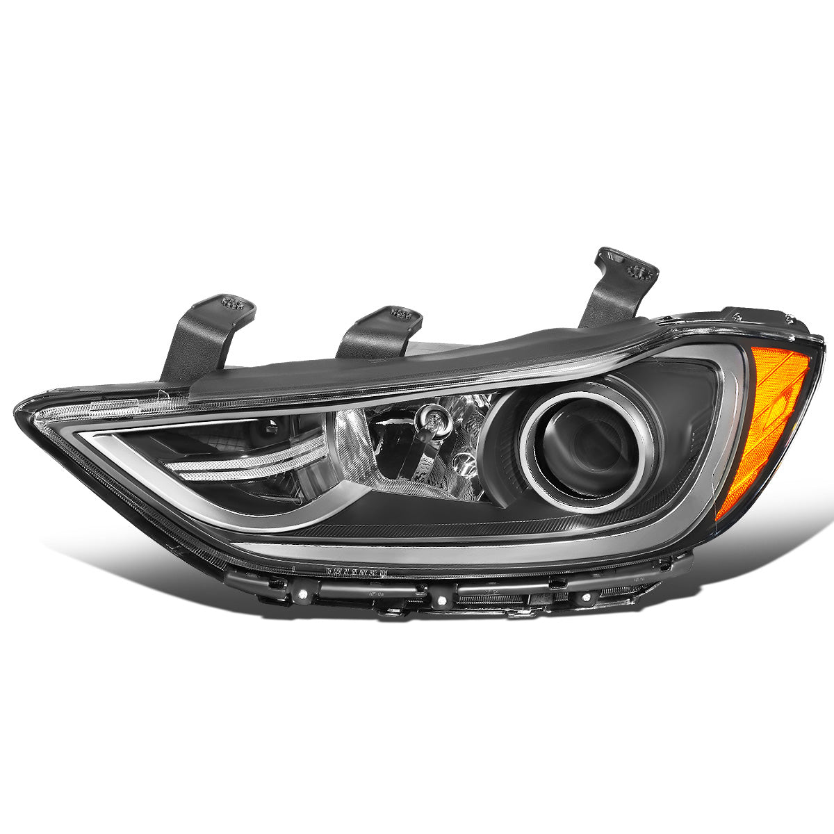 FAROS OE STYLE - 17-18 HYUNDAI ELANTRA SEDAN W/ TECH PACKAGE - 9005 HIGH / H7 LOW PY21W SIGNAL - LEFT