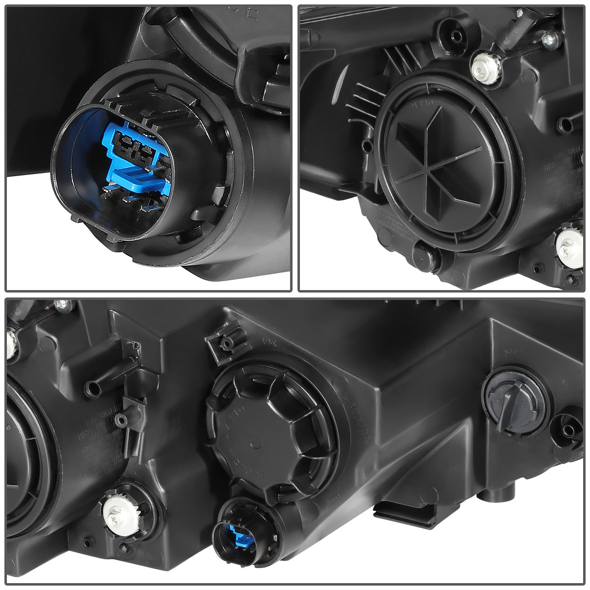 FAROS OE STYLE - 17-18 HYUNDAI ELANTRA SEDAN W/ TECH PACKAGE - 9005 HIGH / H7 LOW PY21W SIGNAL - RIGHT