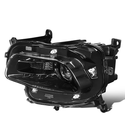 FAROS OE STYLE - 14-18 JEEP CHEROKEE - USES 9012 HIR BULB - LEFT - OE STYLE - BLACK