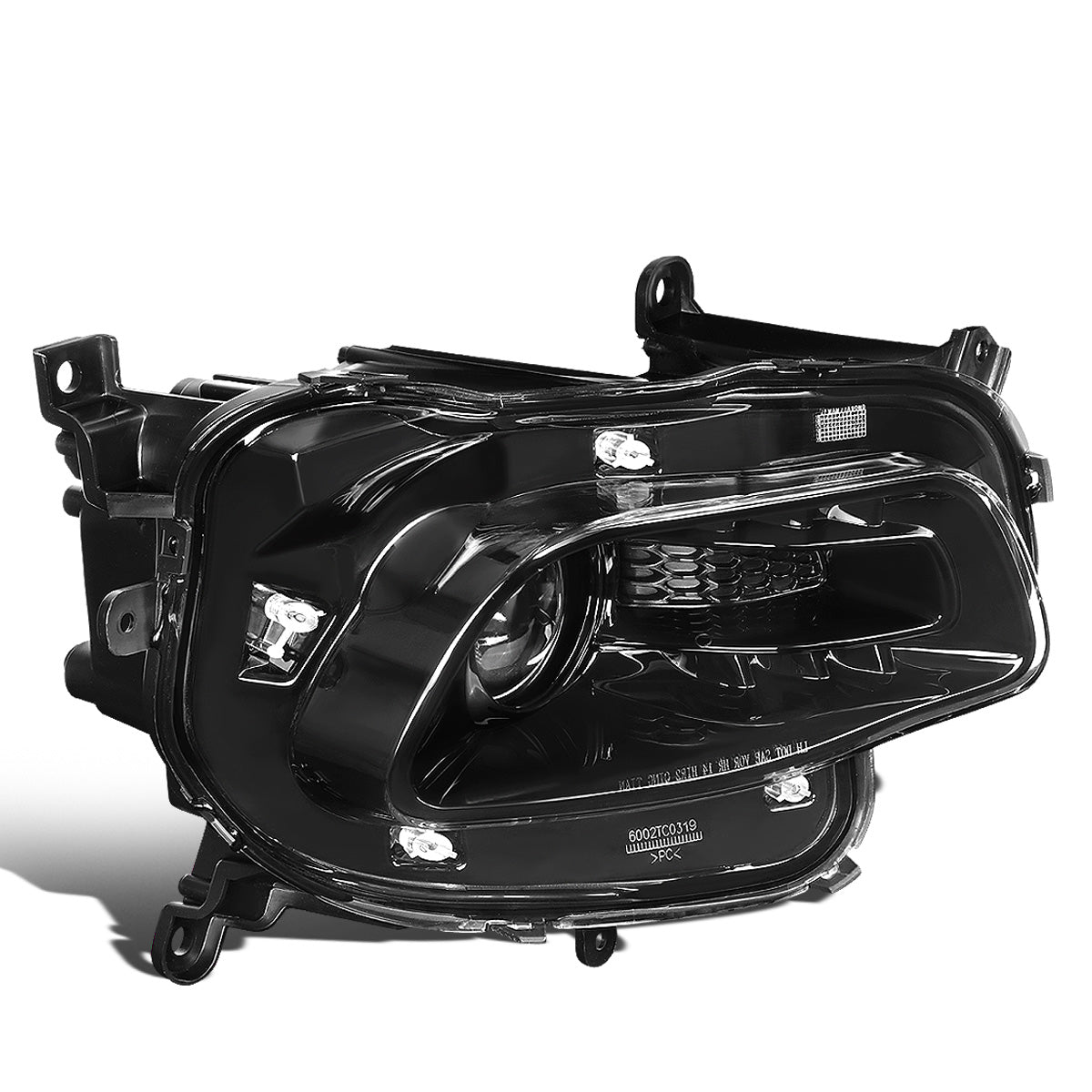 FAROS OE STYLE - 14-18 JEEP CHEROKEE - USES 9012 HIR BULB - RIGHT - OE STYLE - BLACK