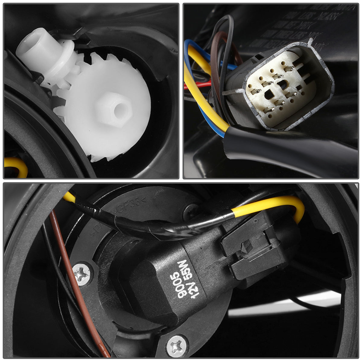 FAROS OE STYLE - 16-18 CHEVROLET MALIBU - 194 SIDE MARKER, 7444NA TURN SIGNAL, 9005 HIGH/LOW BEAM - RIGHT