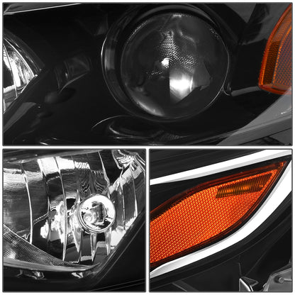 FAROS 19-21 CHEVY MALIBU - USES H7 HIGH / H1 LOW BEAM BULBS - FITS HALOGEN HEADLIGHT MODELS, NOT FOR FACTORY LED HEADLIGHTS - LEFT - OE STYLE - BLACK