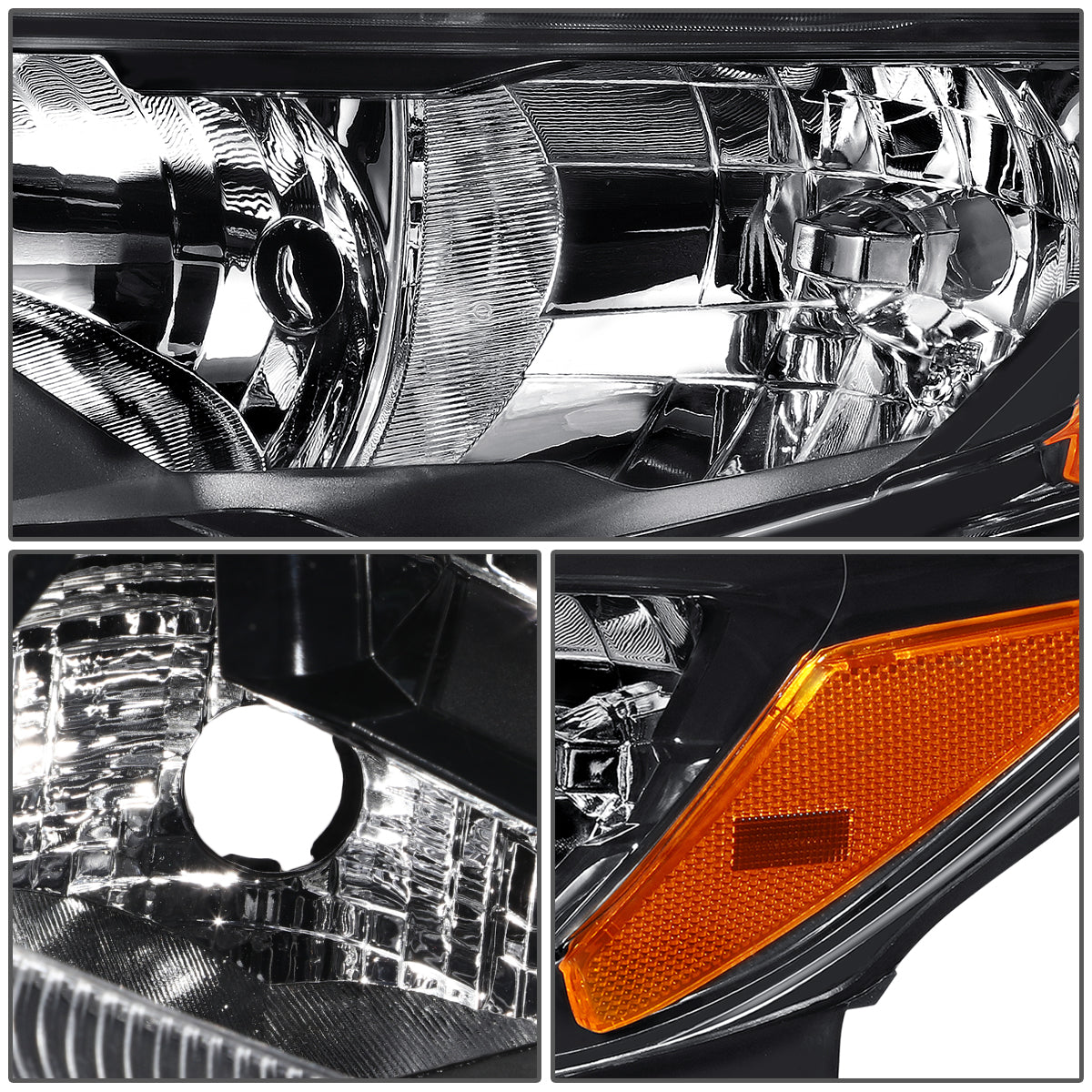 FAROS OE STYLE - 17-20 NISSAN ROGUE - FITS MODELS WITH FACTORY HALOGEN HEADLIGHTS ONLY - H11 LOW / H9 HIGH / 168 SIDE MARKER / 7444NA TURN SIGNAL - LEFT