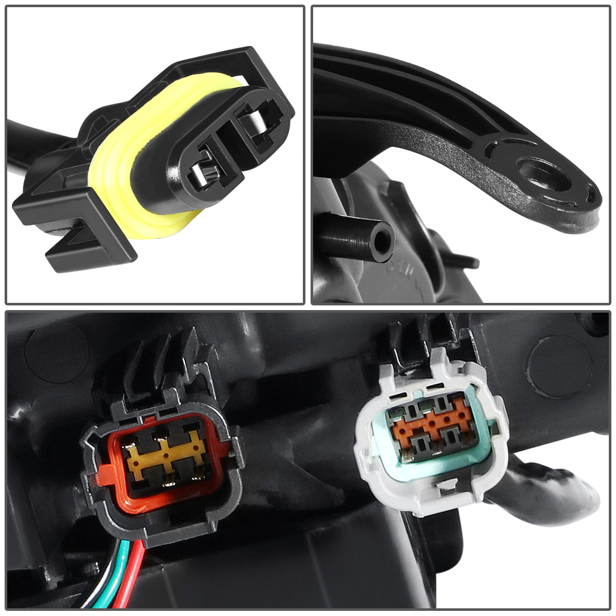 FAROS OE STYLE - 17-20 NISSAN ROGUE - FITS MODELS WITH FACTORY HALOGEN HEADLIGHTS ONLY - H11 LOW / H9 HIGH / 168 SIDE MARKER / 7444NA TURN SIGNAL - LEFT