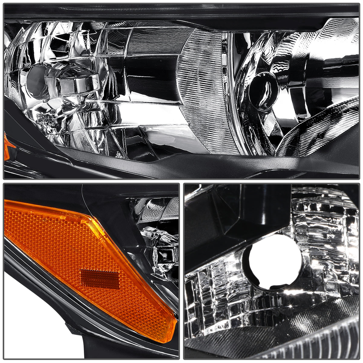 FAROS OE STYLE - 17-20 NISSAN ROGUE - FITS MODELS WITH FACTORY HALOGEN HEADLIGHTS ONLY - H11 LOW / H9 HIGH / 168 SIDE MARKER / 7444NA TURN SIGNAL - RIGHT