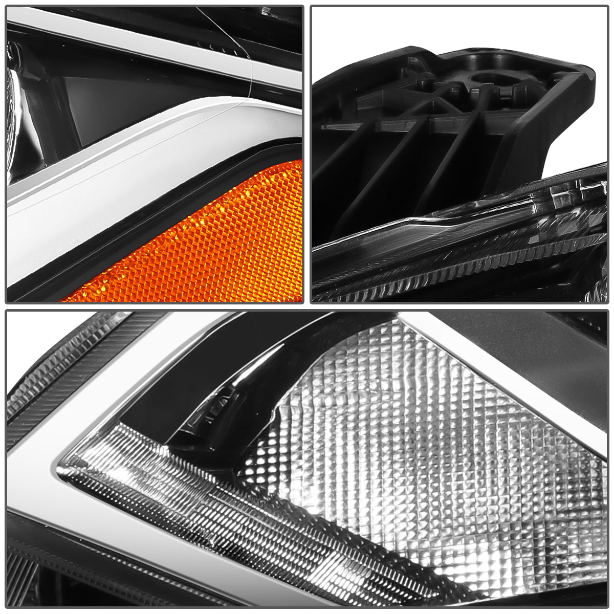 FAROS OE STYLE - 20-22 NISSAN SENTRA S, SV - FITS MODELS WITH FACTORY HALOGEN HEADLIGHTS ONLY - 3157A TURN SIGNAL / H9 HIGH BEAM / H11 LOW BEAM - LEFT