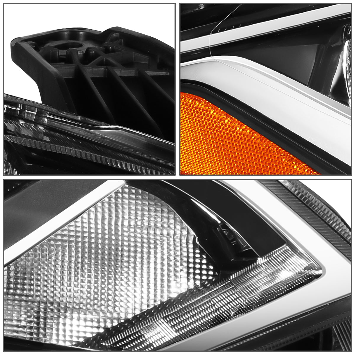 FAROS OE STYLE - 20-22 NISSAN SENTRA S, SV - FITS MODELS WITH FACTORY HALOGEN HEADLIGHTS ONLY - 3157A TURN SIGNAL / H9 HIGH BEAM / H11 LOW BEAM - RIGHT