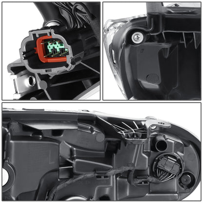 FAROS OE STYLE - 20-22 NISSAN SENTRA - USES H9 HIGH / H11 LOW BEAM BULBS W/ DRL - FITS S, SR PREMIUM, SV MODELS ONLY ALSO FITS WITH FACTORY LED HEADLIGHTS - LEFT - OE STYLE - CHROME