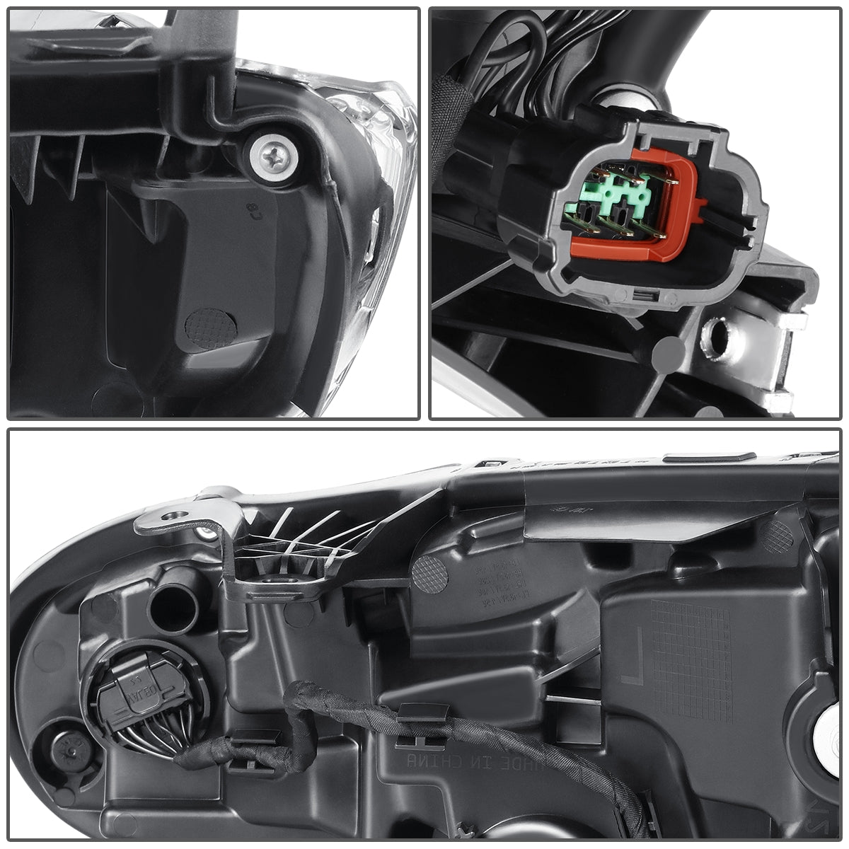 FAROS OE STYLE - 20-22 NISSAN SENTRA - USES H9 HIGH / H11 LOW BEAM BULBS W/ DRL - FITS S, SR PREMIUM, SV MODELS ONLY ALSO FITS WITH FACTORY LED HEADLIGHTS - RIGHT - OE STYLE - CHROME