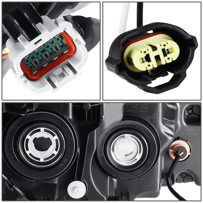 FAROS OE STYLE - 16-18 NISSAN ALTIMA - FITS MODELS WITH FACTORY HALOGEN HEADLIGHTS ONLY - H11 LOW BEAM / H9 HIGH BEAM / 168 SIDE MARKER / 7444NA TURN SIGNAL - LEFT