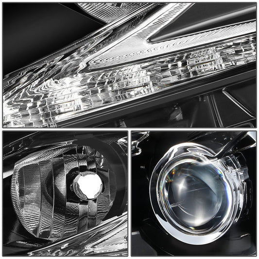 FAROS OE STYLE - 16-18 LEXUS ES300H / 16-18 LEXUS ES350 - FITS MODELS WITH FACTORY HALOGEN HIGH BEAM HEADLIGHTS ONLY - 168 SIDE MARKER, 7444NA TURN SIGNAL, H9 HIGH BEAM - LEFT