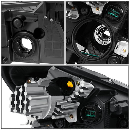 FAROS OE STYLE - 21-22 HYUNDAI ELANTRA - USES 9005 HIGH / LOW BEAM BULBS / 2357 TURN SIGNAL W/ DRL - FITS MODELS W/ FACTORY HALOGEN HEADLIGHTS ONLY - LEFT - OE STYLE - BLACK