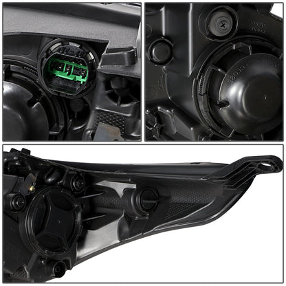 FAROS OE STYLE - 19-21 KIA FORTE - USES H7 HIGH / 9005 LOW BEAM BULBS / 7507 TURN SIGNAL - FITS S, SR PREMIUM, SV MODELS ONLY FITS W/ FACTORY LED HEADLIGHTS ASLO FITS SEDAN MODELS W/ HALOGEN HEADLIGHTS W/O LED DRL - RIGHT - OE STYLE - BLACK