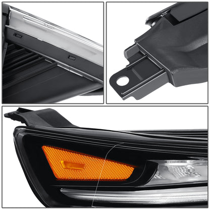 FAROS OE STYLE - 19-20 HYUNDAI SANTA FE - DAYTIME RUNNING LIGHTS - RIGHT - OE STYLE - BLACK