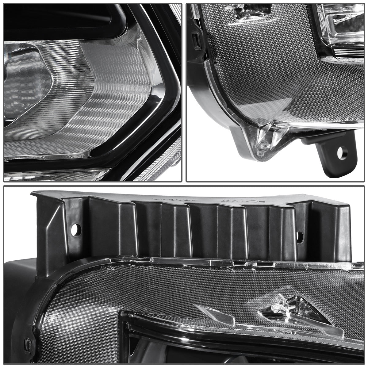 FAROS OE STYLE - 19-21 HYUNDAI SANTA FE - USES 9005 HIGH / LOW BEAM BULBS / 1156A TURN SIGNAL - RIGHT - OE STYLE - BLACK