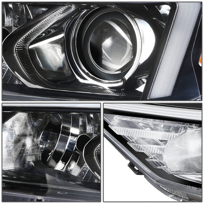 FAROS OE STYLE - 19-21 HYUNDAI TUCSON - USES 9005 HIGH / H7 LOW BEAM BULBS / 2357A TURN SIGNAL - FITS HALOGEN LAMP MODELS W/O LED POSITION LAMP - LEFT - OE STYLE - BLACK