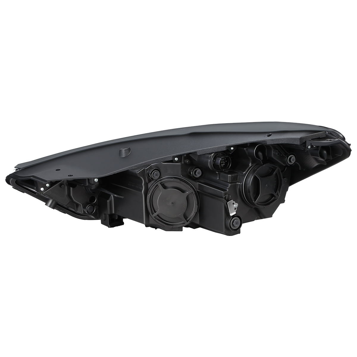 FAROS OE STYLE - 19-21 HYUNDAI TUCSON - USES 9005 HIGH / H7 LOW BEAM BULBS / 2357A TURN SIGNAL - FITS HALOGEN LAMP MODELS W/O LED POSITION LAMP - RIGHT - OE STYLE - BLACK